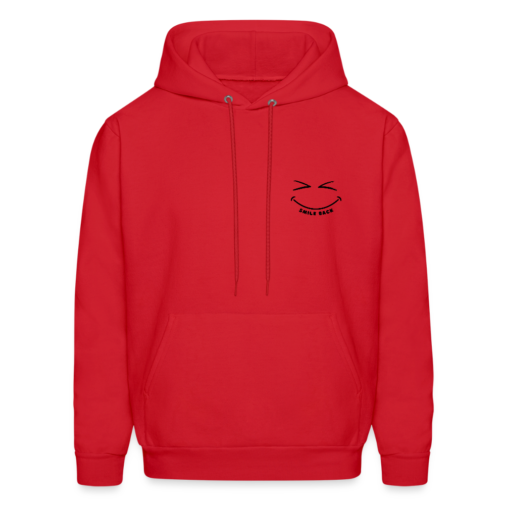 Smile Back Women's Hoodie - red