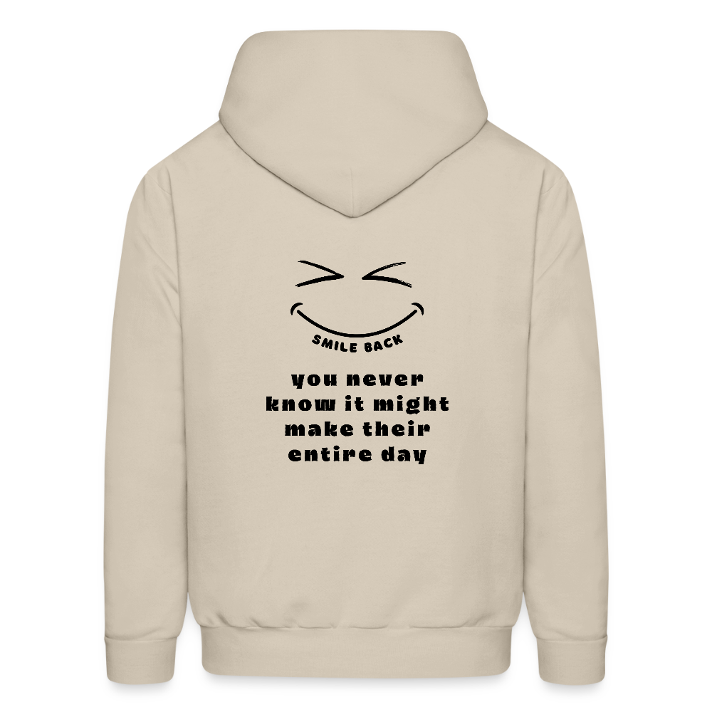 Smile Back Women's Hoodie - Sand