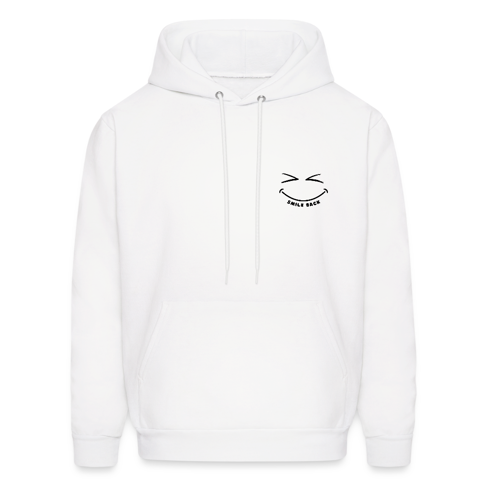 Smile Back Women's Hoodie - white