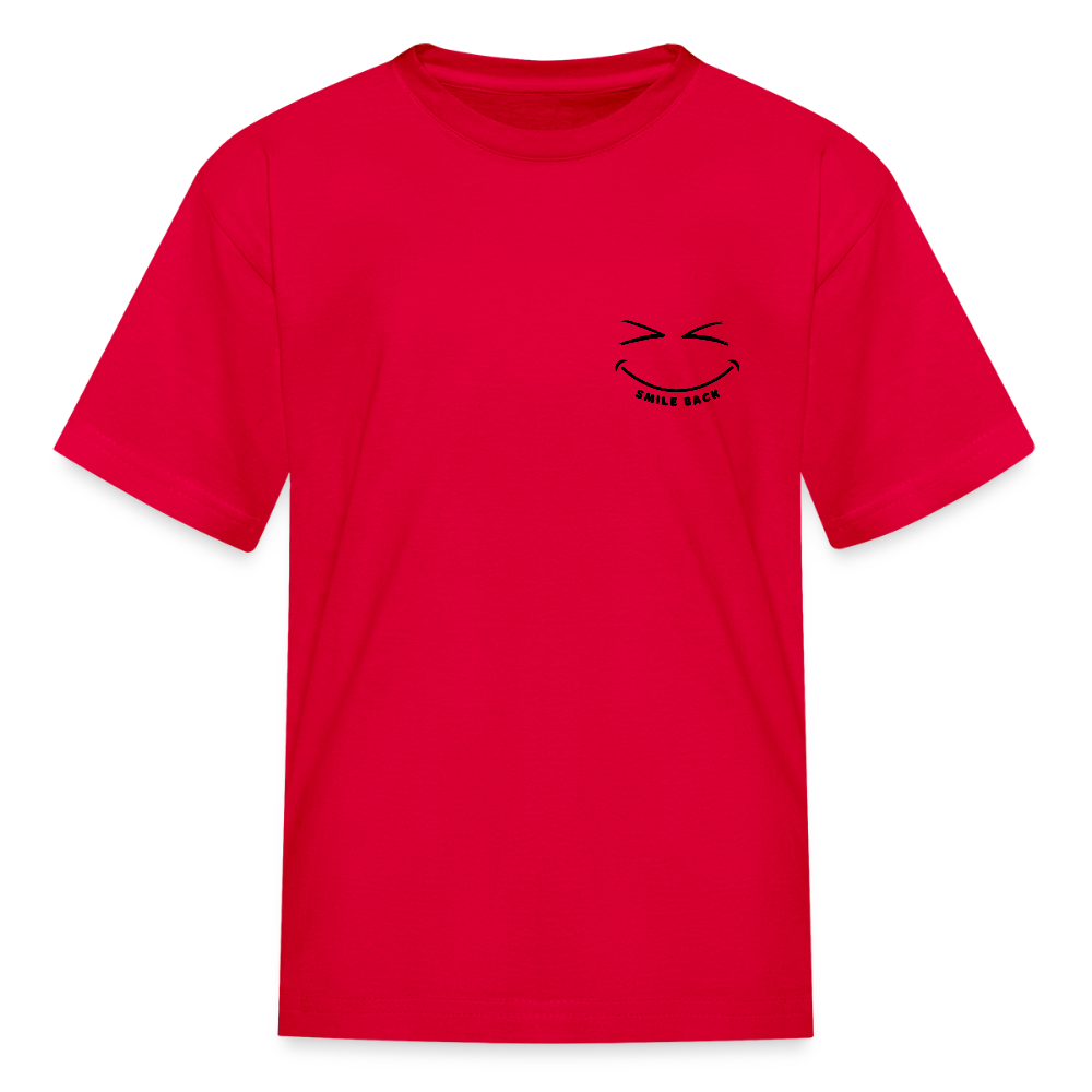 Smile Back Kids' T-Shirt - red