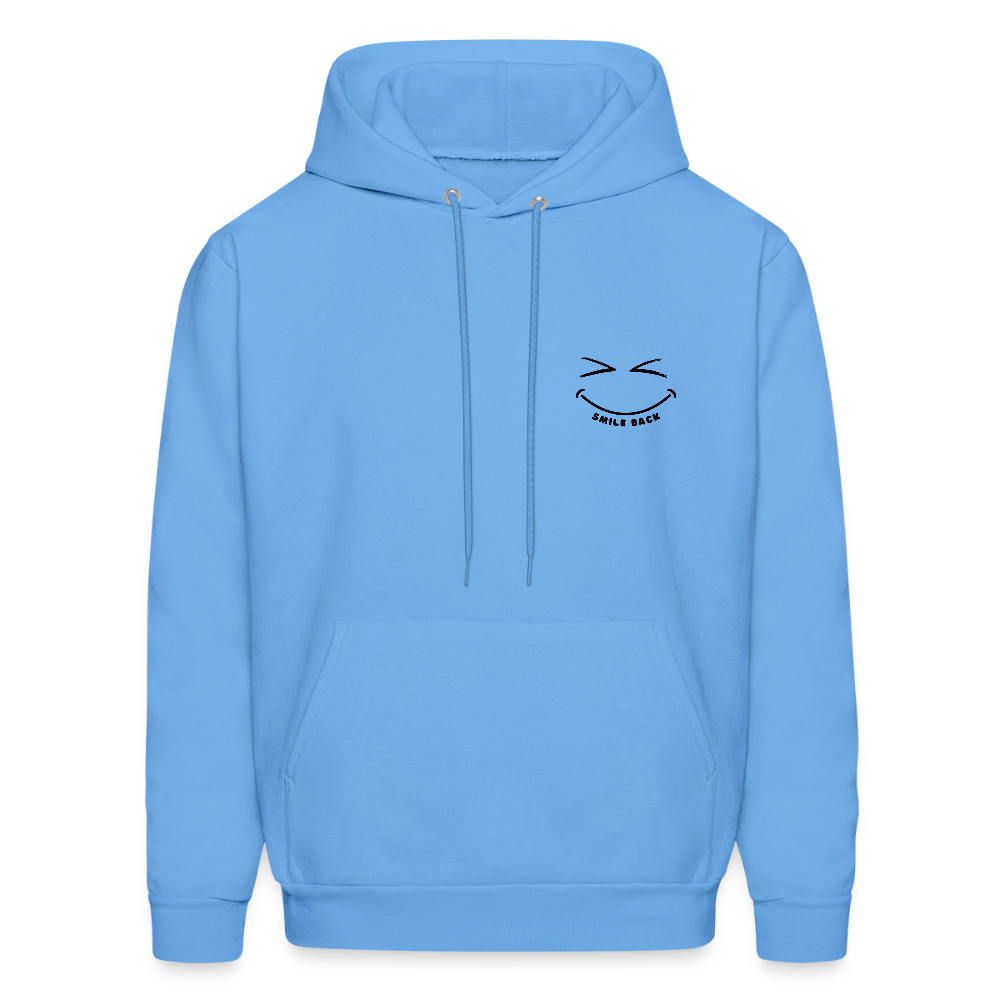 Smile Back Women's Hoodie - carolina blue