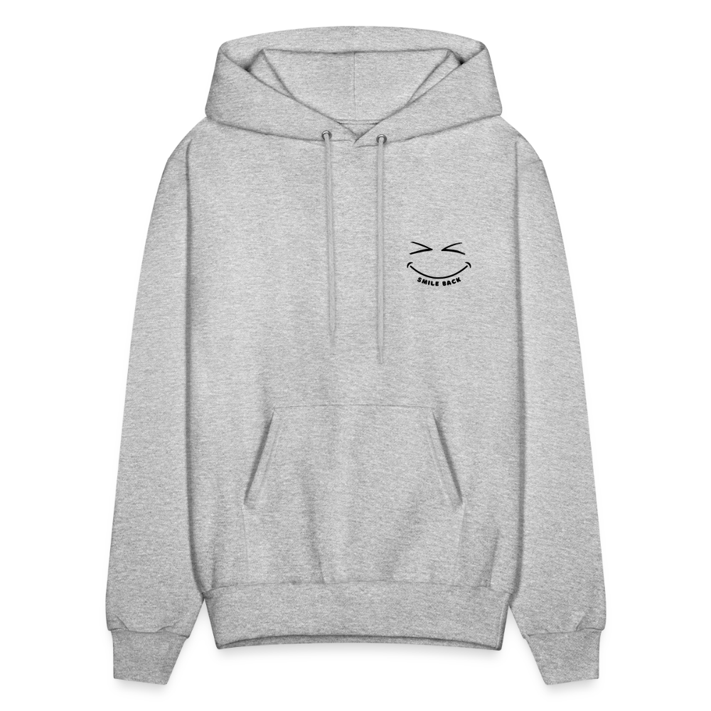 Smile Back Women's Hoodie - heather gray