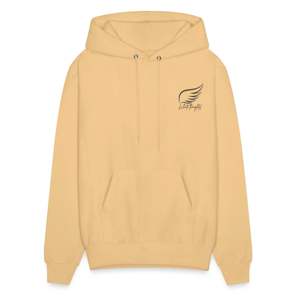 White Thoughts MH Women's Hoodie - light gold