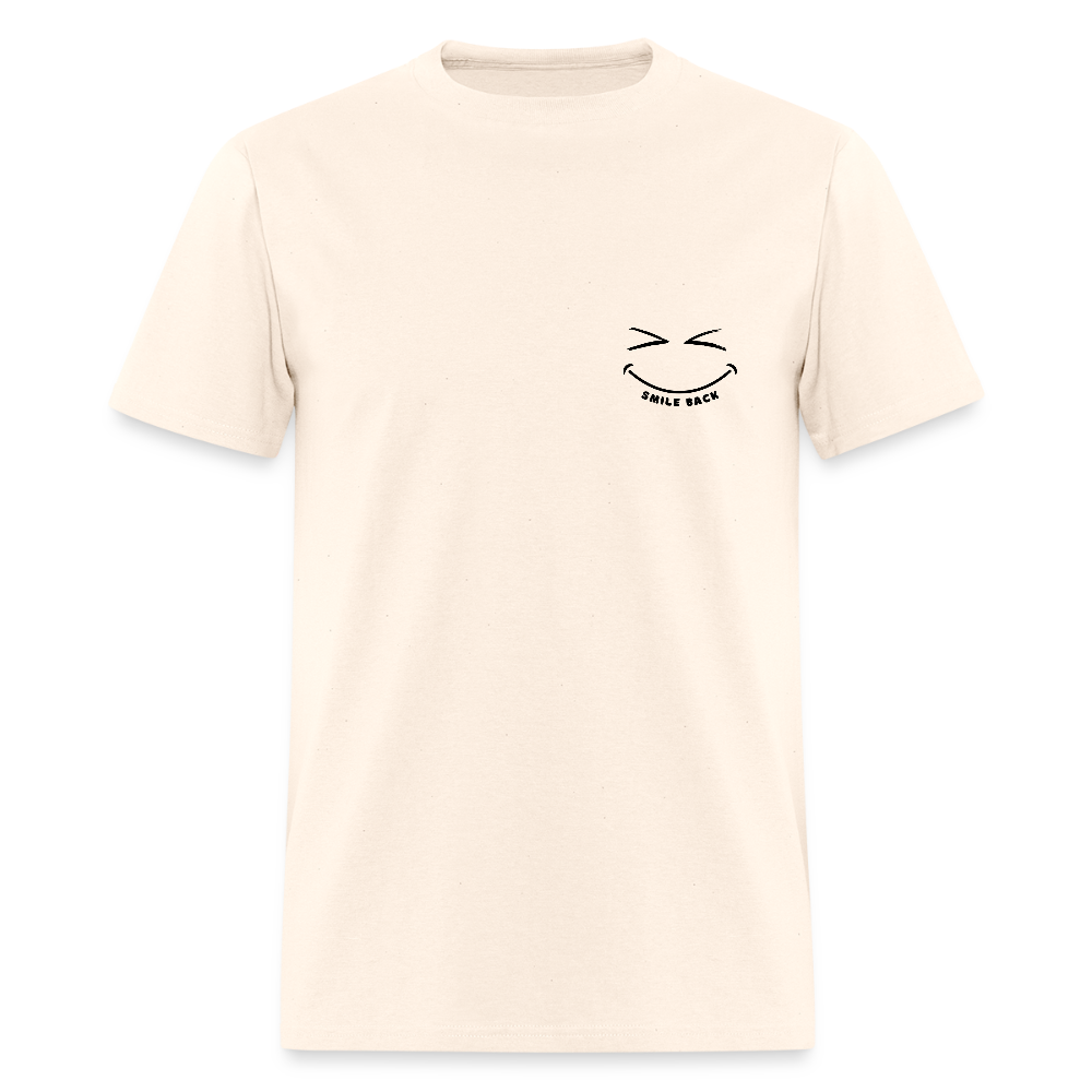 Smile Back Unisex T-Shirt - natural