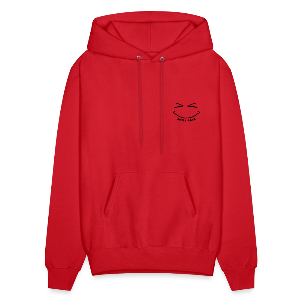 Smile Back Women's Hoodie - red