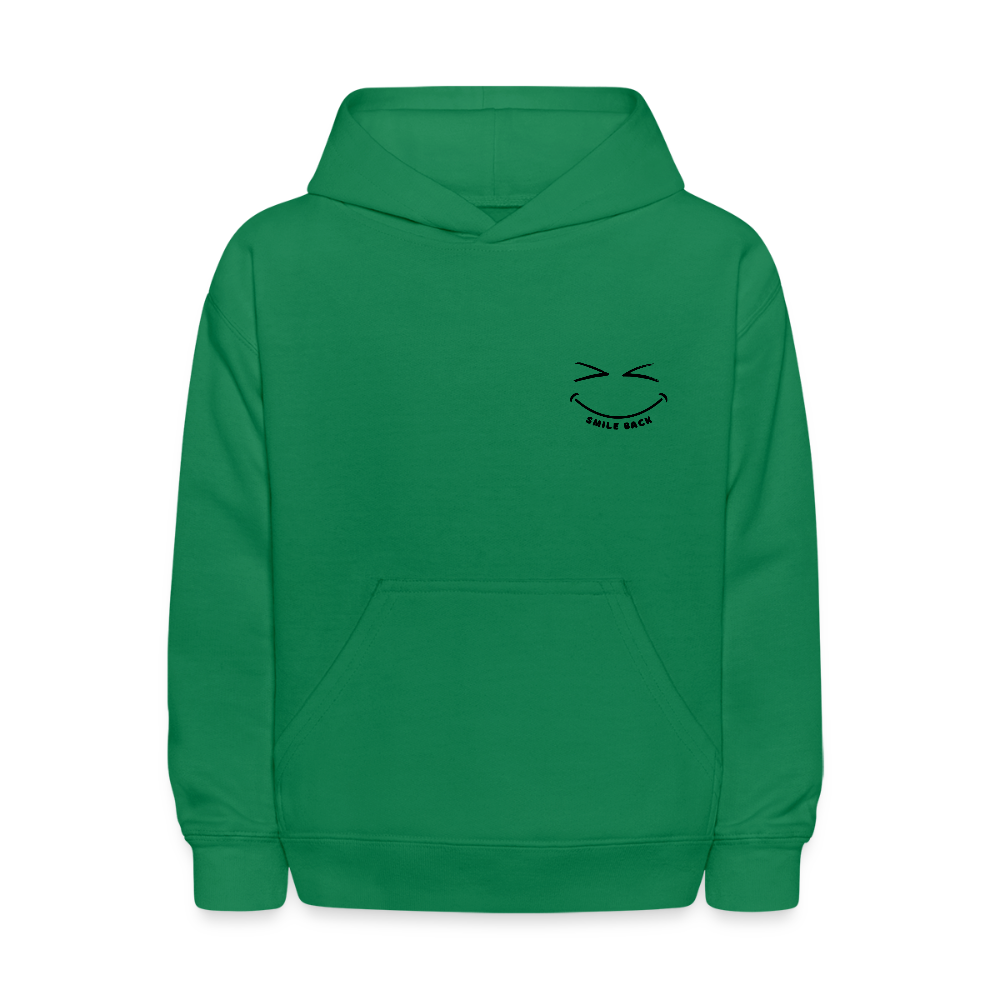 Smile Back Kids' Hoodie - kelly green