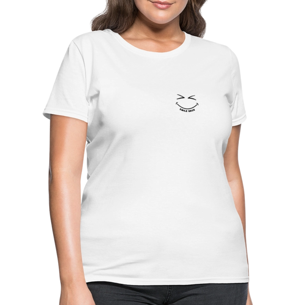 Smile Back Women's T-Shirt - white