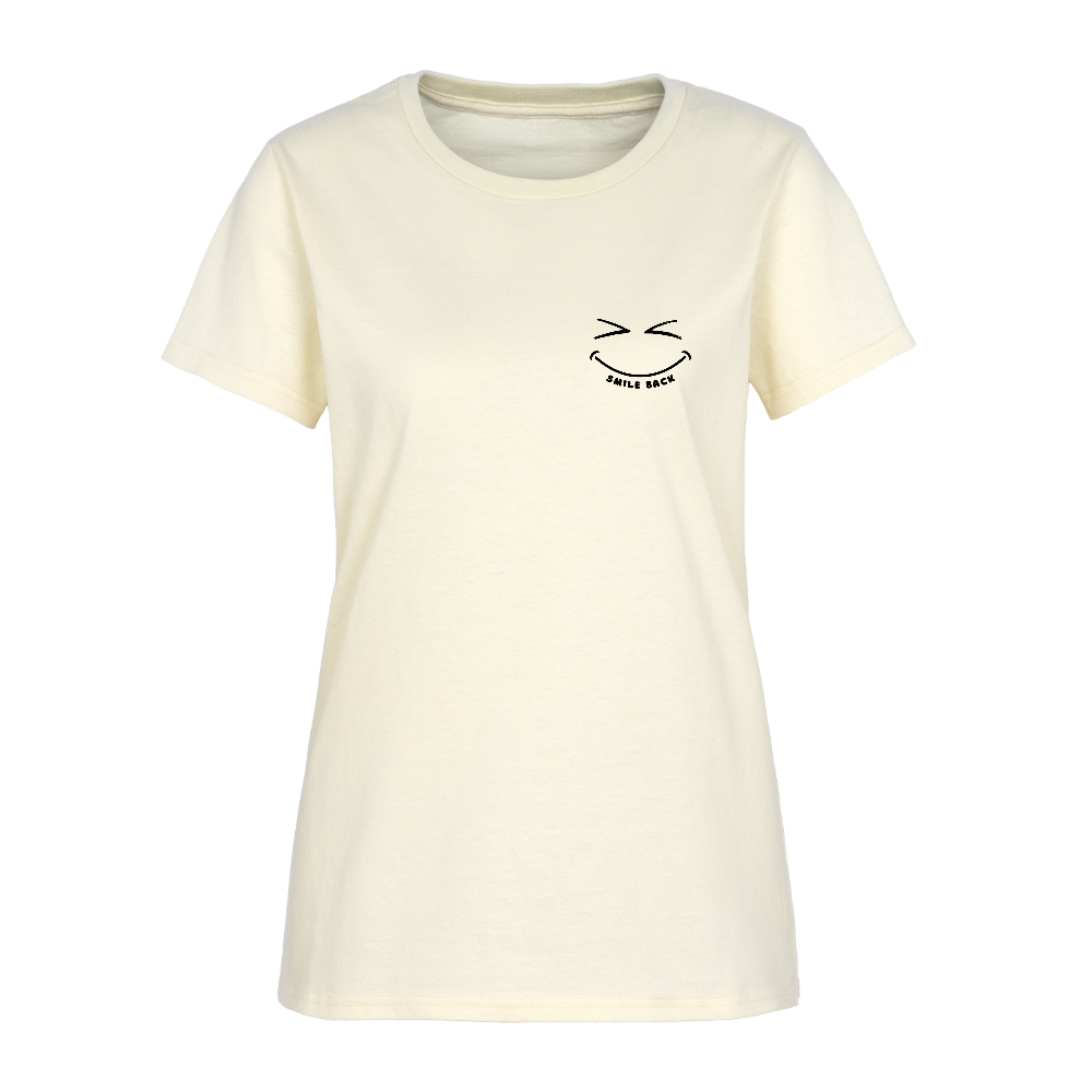 Smile Back Women's T-Shirt - off white