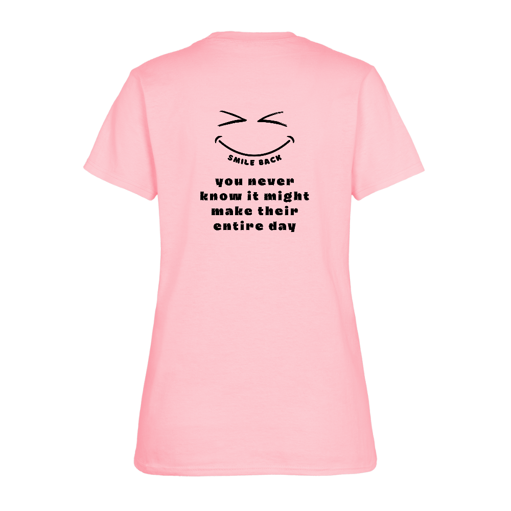 Smile Back Women's T-Shirt - pink