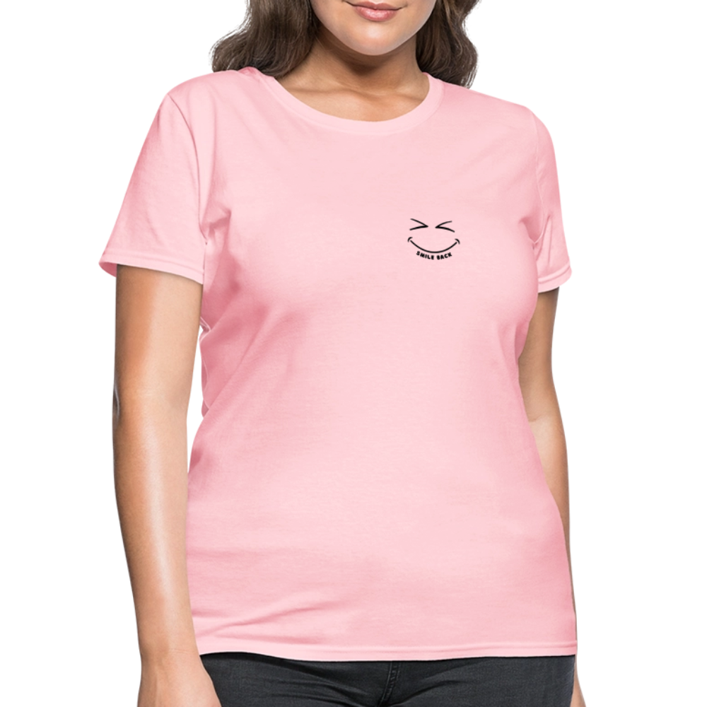 Smile Back Women's T-Shirt - pink