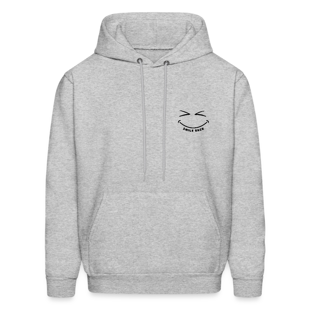 Smile Back Women's Hoodie - heather gray