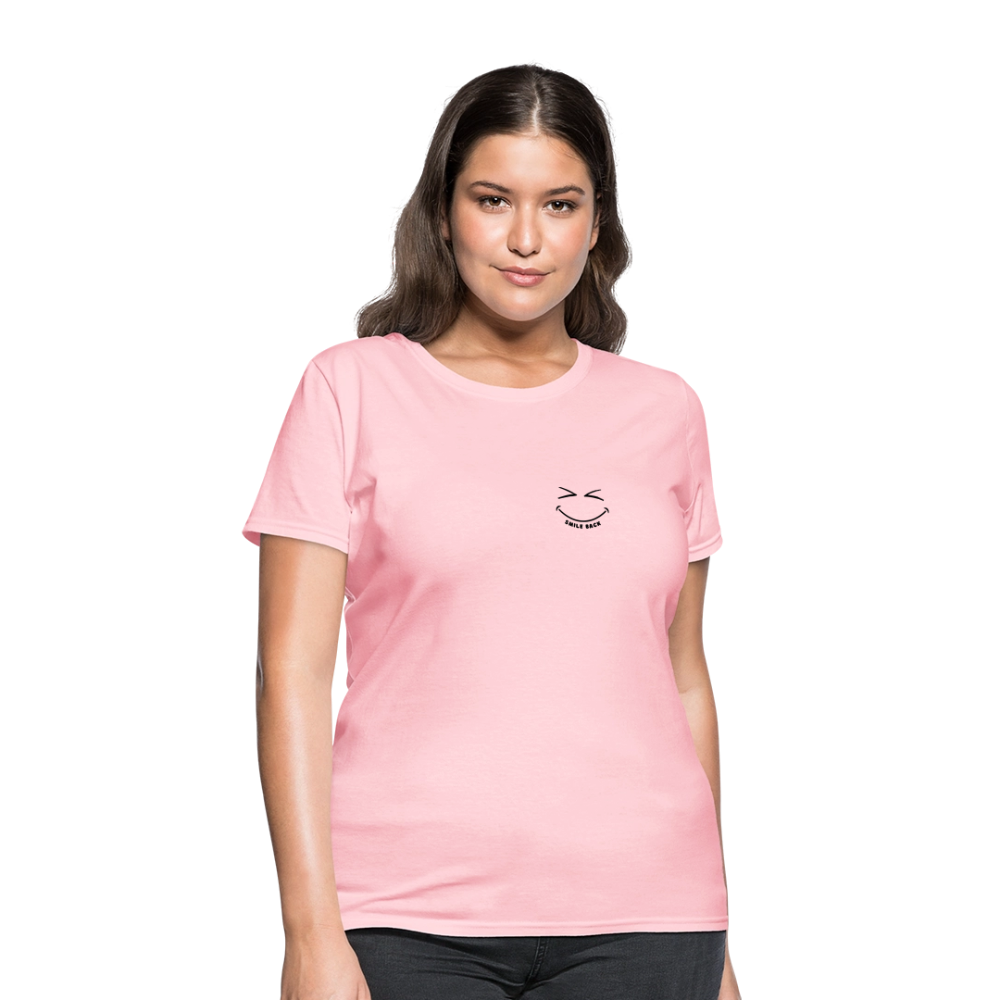 Smile Back Women's T-Shirt - pink