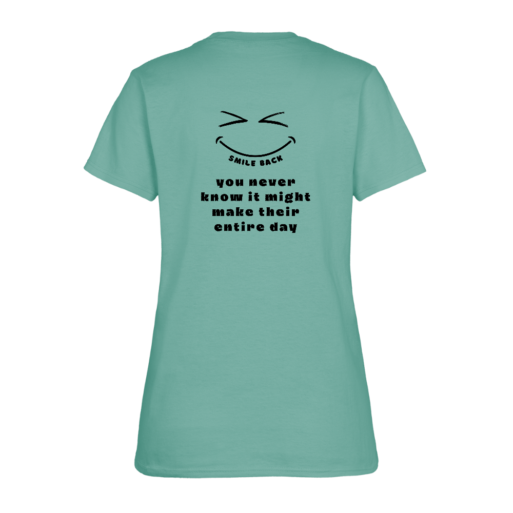Smile Back Women's T-Shirt - aquatic